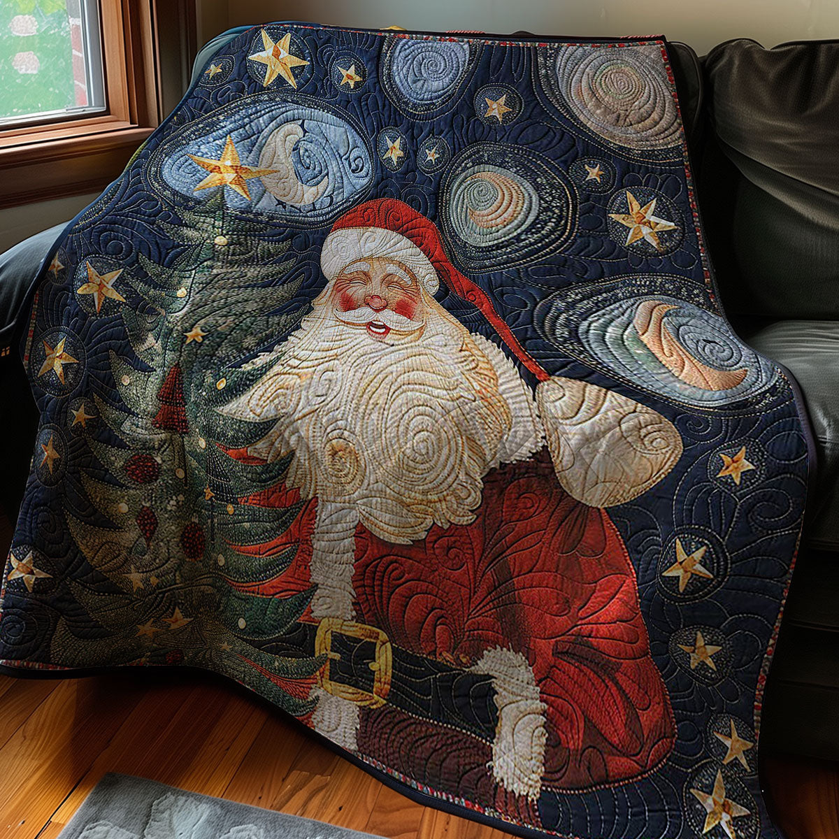 Starry Santa WM2907001CL Quilt