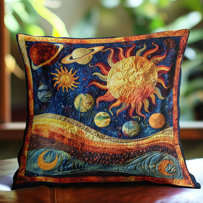 Stellar Sun & Asteroids WN1604060CL Quilt Pillow Case