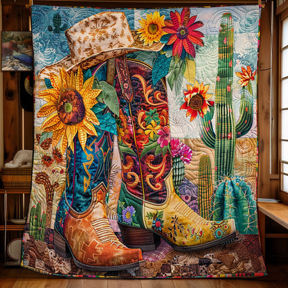Sunflower Boots WM2008044CL Quilt