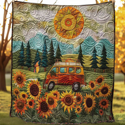 Sunflower Camper WN1008032CL Quilt