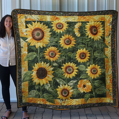 Sunflower Garden WN3007042CL Quilt