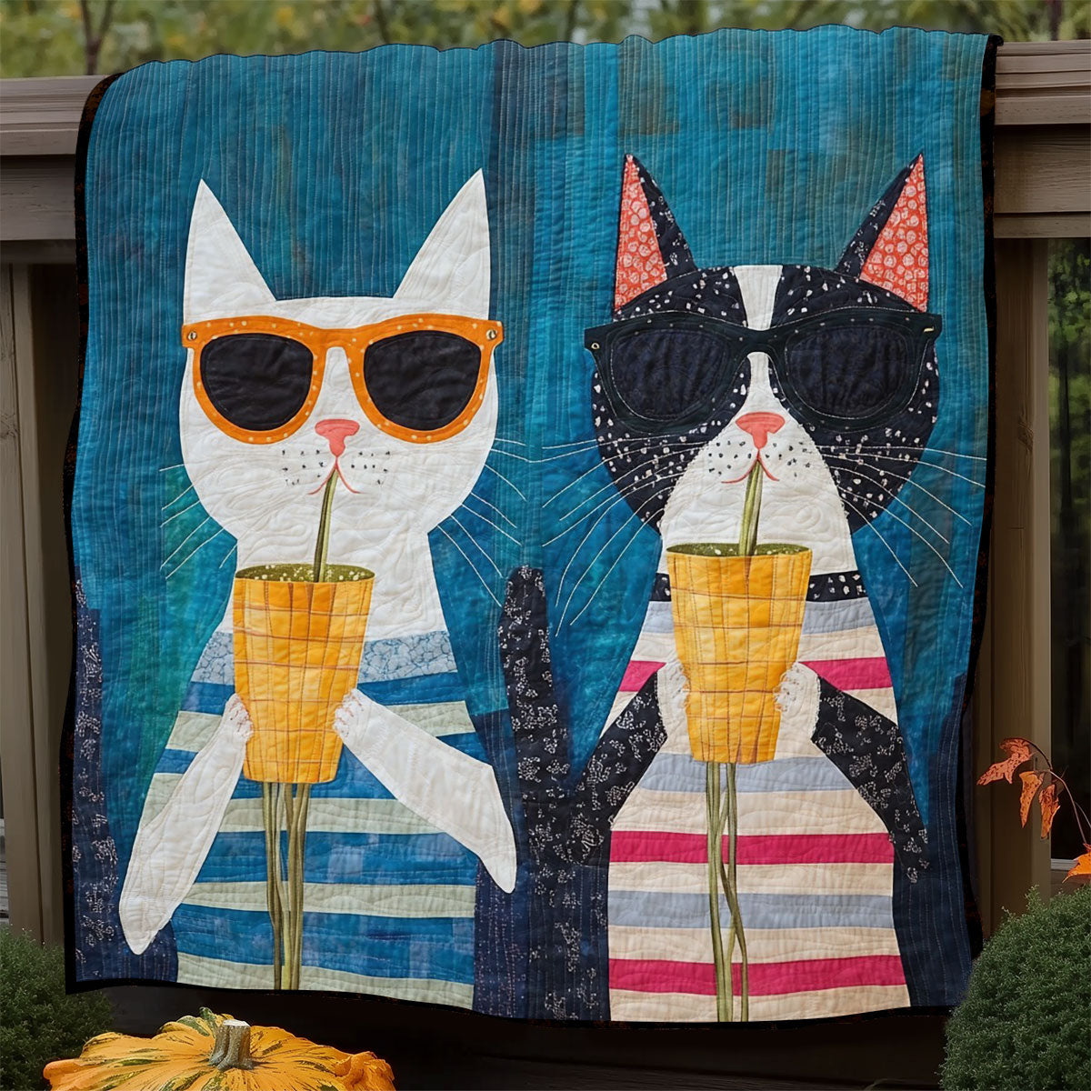 Sunglass Cat WM0608008CL Quilt