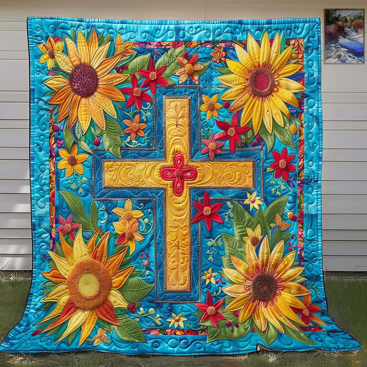 Sunlit Cross SR1308013CL Quilt