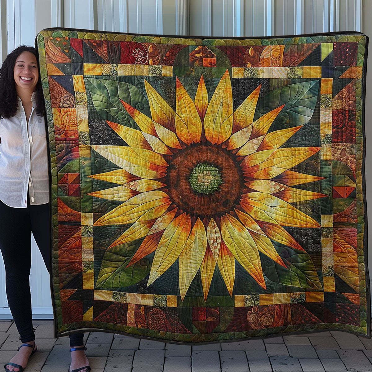 Sunny Bloom WN2607013CL Quilt