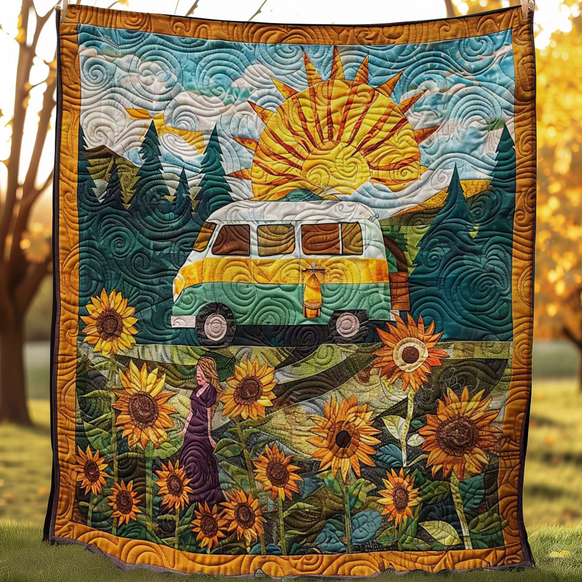 Sunny Days Camping WN1008030CL Quilt