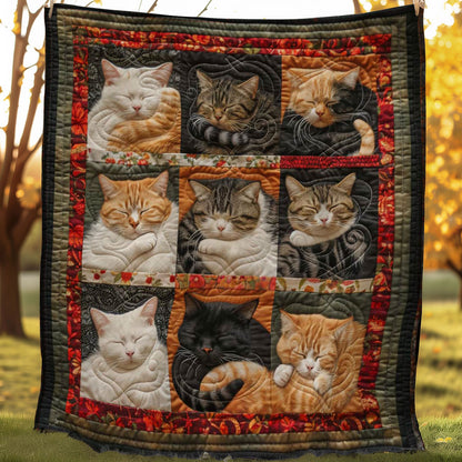 Sweet Dreams Cats WN1508031CL Quilt