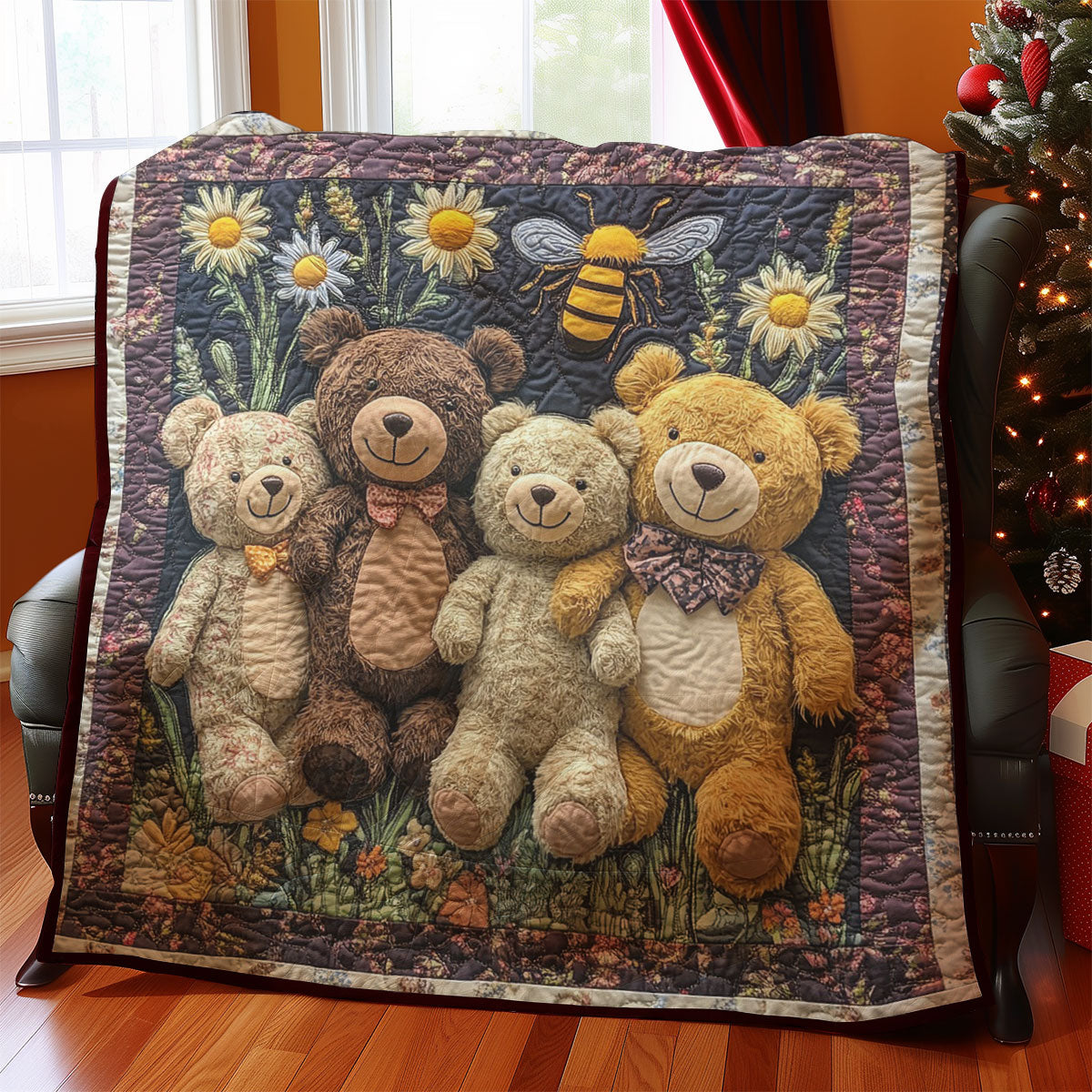 Teddy Bear WM0208044CL Quilt