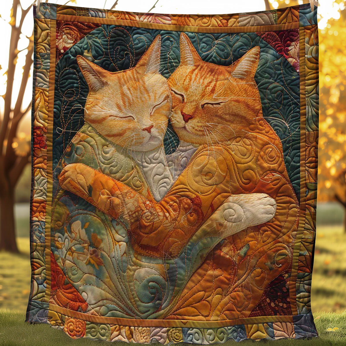 Tender Cats WN1508023CL Quilt