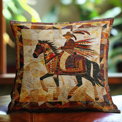 Tribal Horse Trails WN3007092CL Quilt Pillow Case