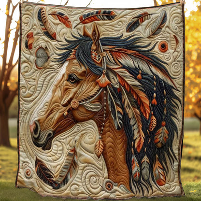 Tribal Horse WN1008004CL Quilt