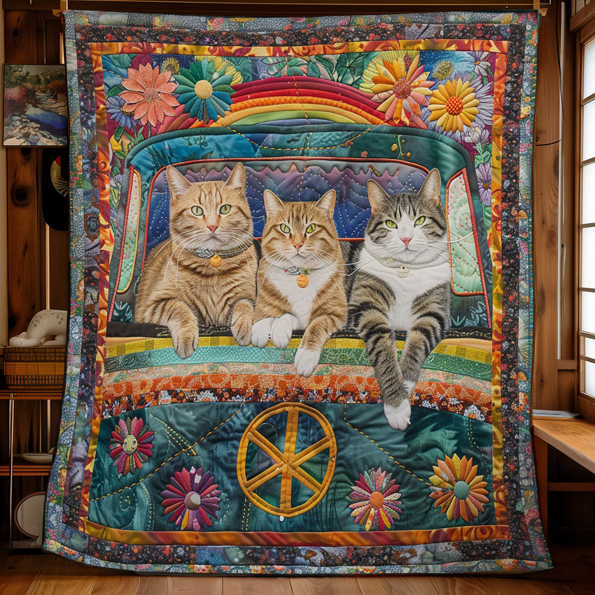 Trip Cat WM2408042CL Quilt