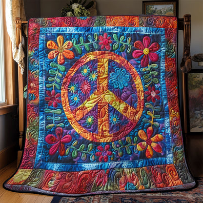 Trippy Hippie Sign SR2308010CL Quilt