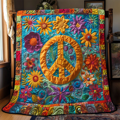 Trippy Hippie Sign SR2308011CL Quilt