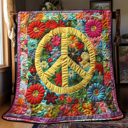 Trippy Hippie Sign SR2308013CL Quilt