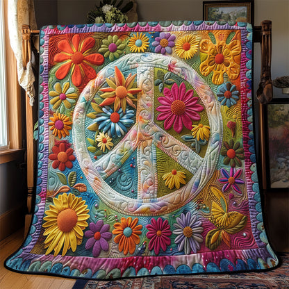 Trippy Hippie Sign SR2308014CL Quilt