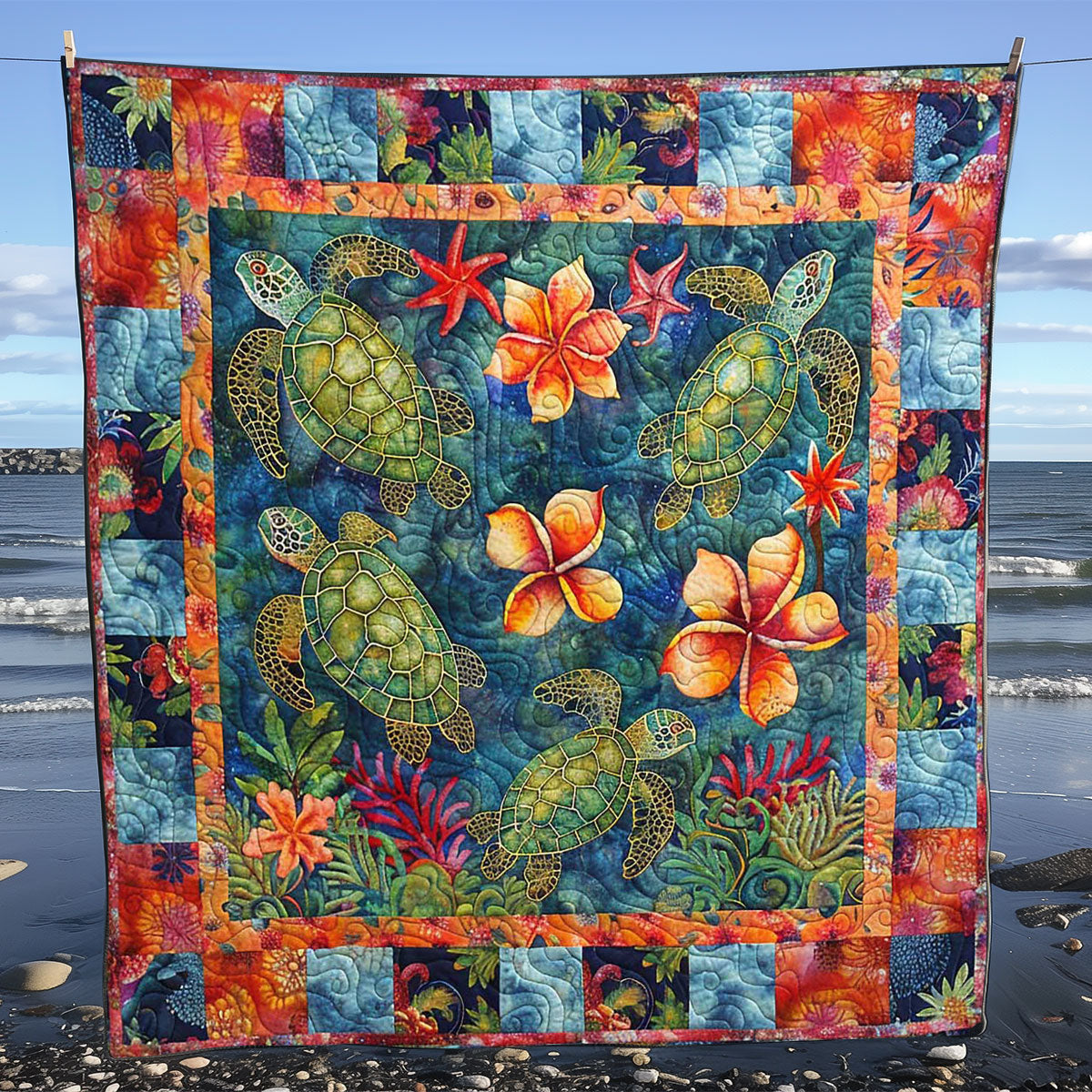 Turtle Cove WN0808039CL Quilt