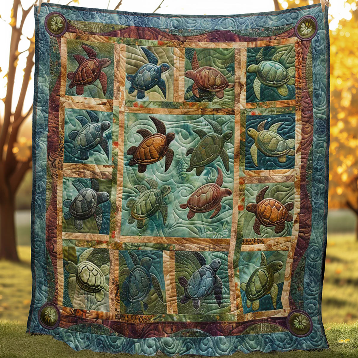 Turtle Drift WN2108068CL Quilt