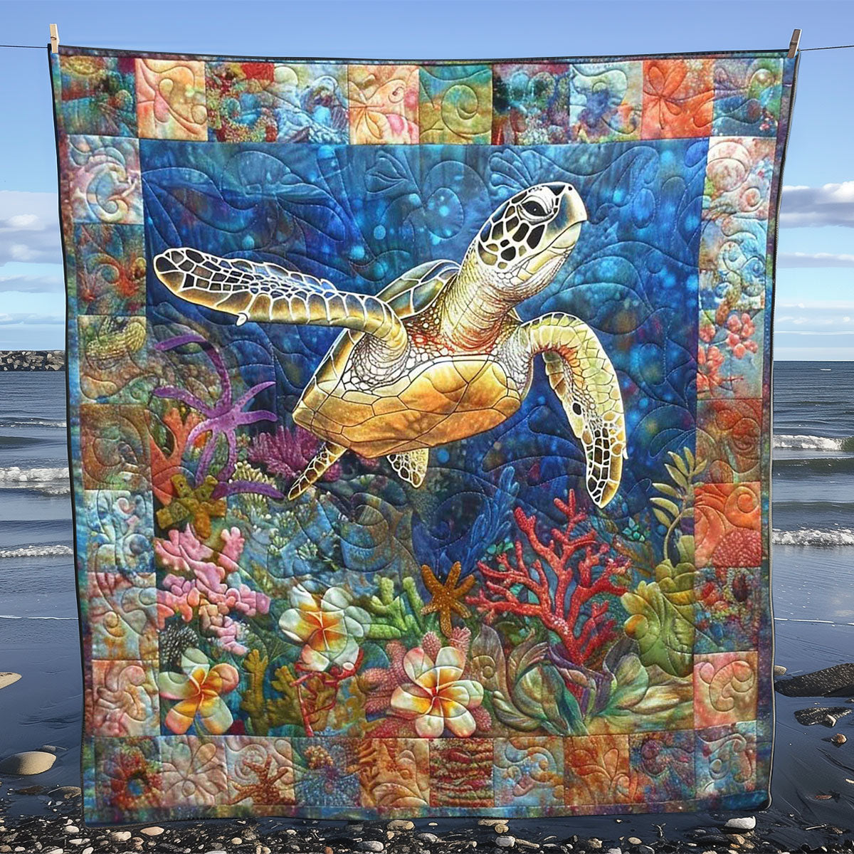 Turtle Expedition WN0808042CL Quilt