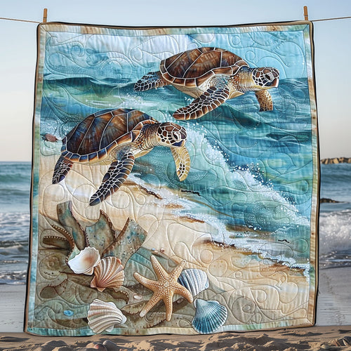 Turtle Ocean SR1008016CL Quilt