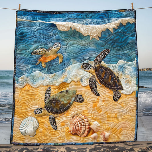 Turtle Ocean SR1008023CL Quilt