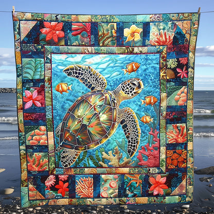 Turtle Odyssey WN0808041CL Quilt