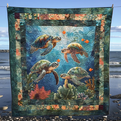 Turtle Reef Dreamscape WN0808074CL Quilt