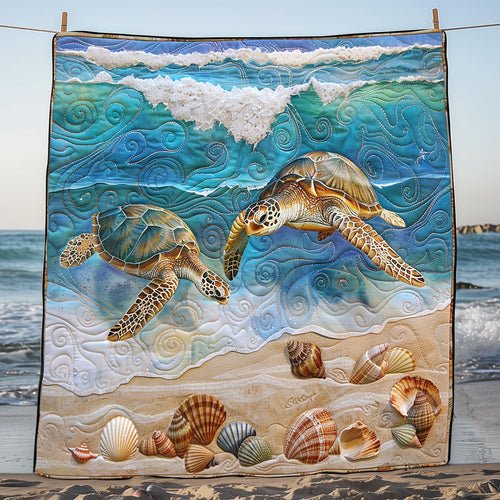 Turtle Sea SR1008042CL Quilt