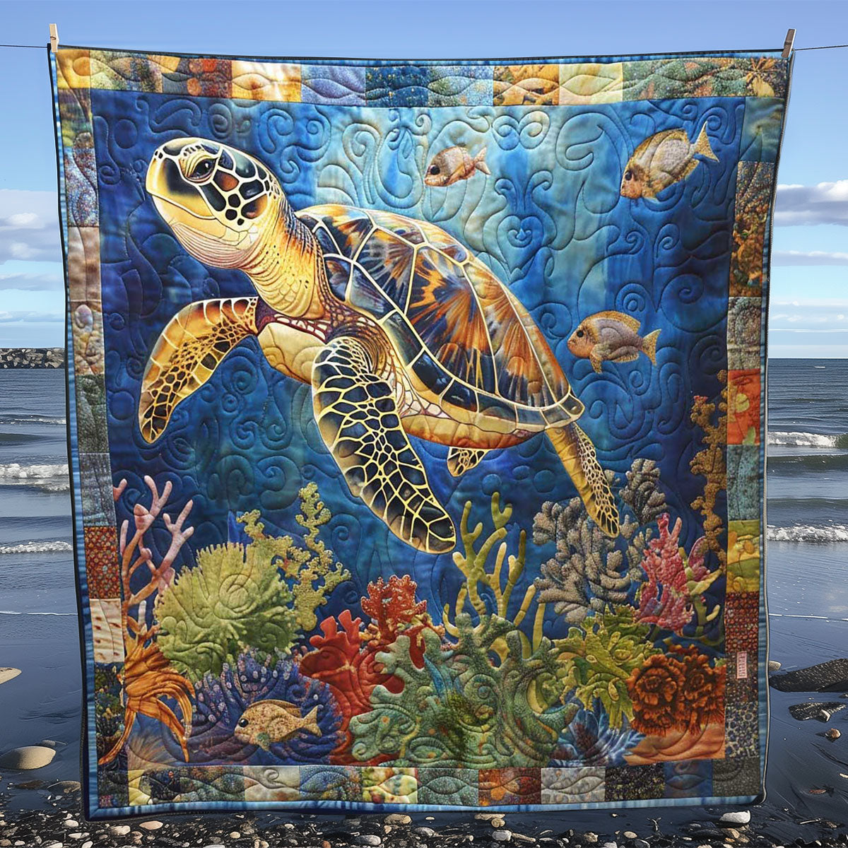 Turtle Shell WN0808143CL Quilt