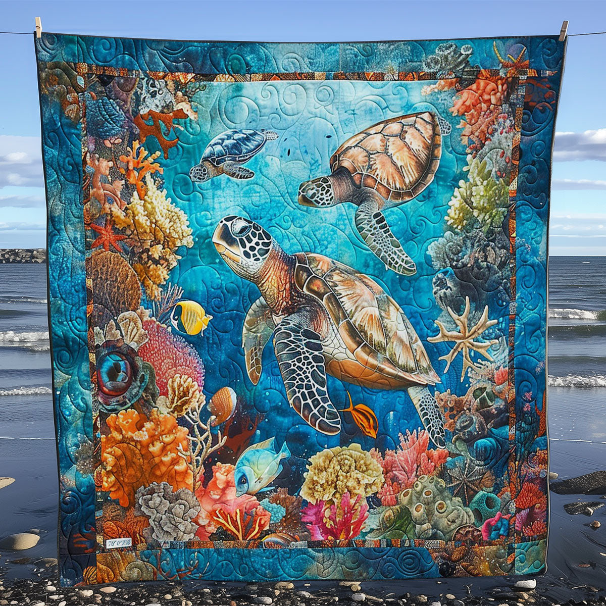 Turtle Tour WM3008003CL Quilt