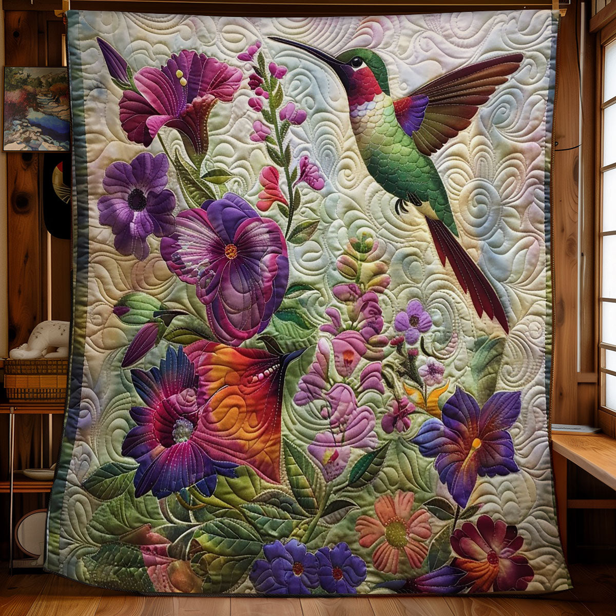 Twinkle Charming Hummingbird WM2108001CL Quilt