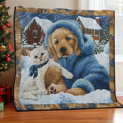 Winter Cat And Dog SR2308042CL Quilt
