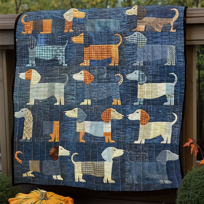 Walking Dogs WM0608014CL Quilt