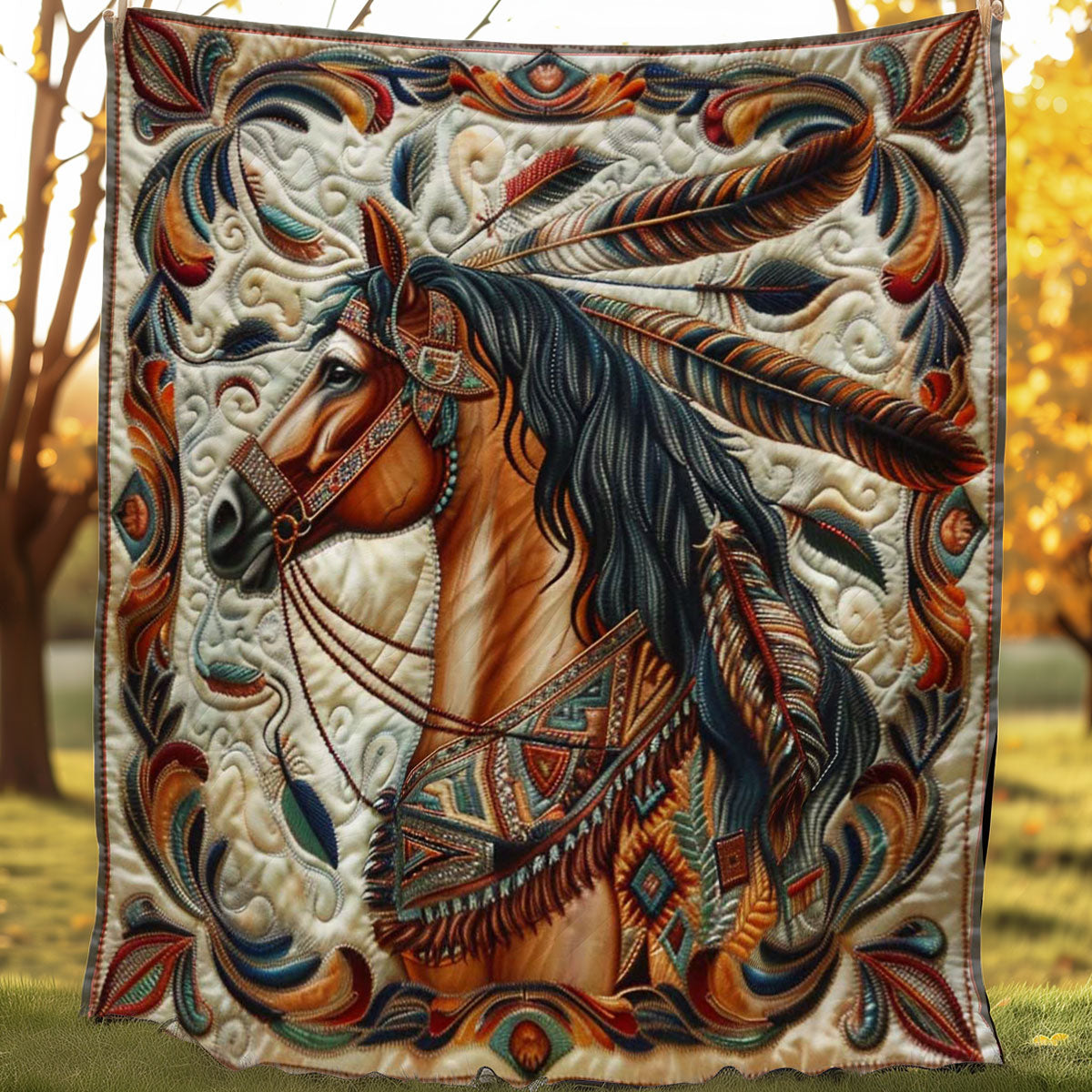 Warrior Horse WN1008002CL Quilt