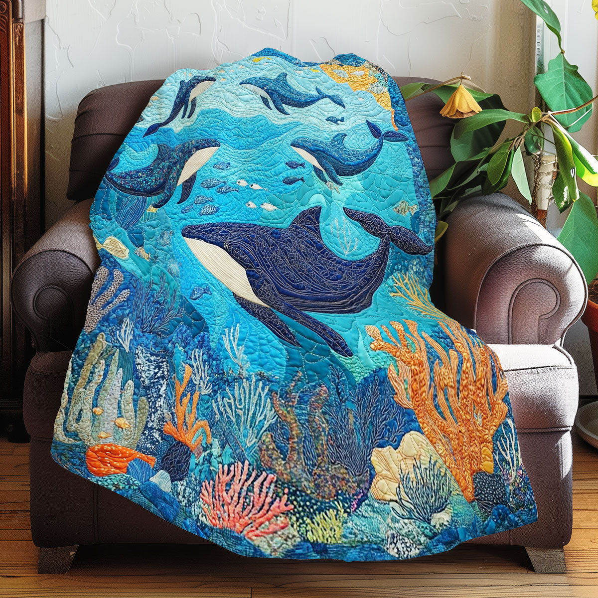 Whales WM0808006CL Quilt