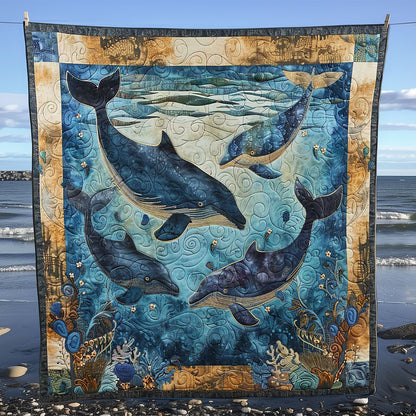 Whales' Dawn WN1408030CL Quilt