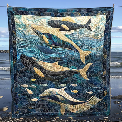 Whales' Enclave WN1408012CL Quilt