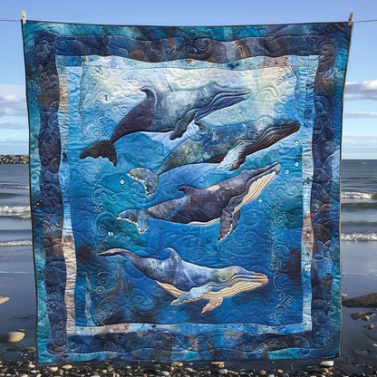 Whales' Haven WN1408003CL Quilt