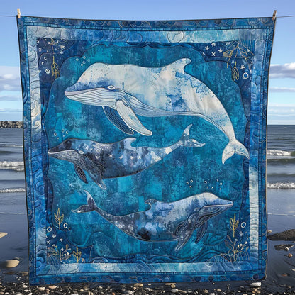 Whales' Horizon WN1408002CL Quilt