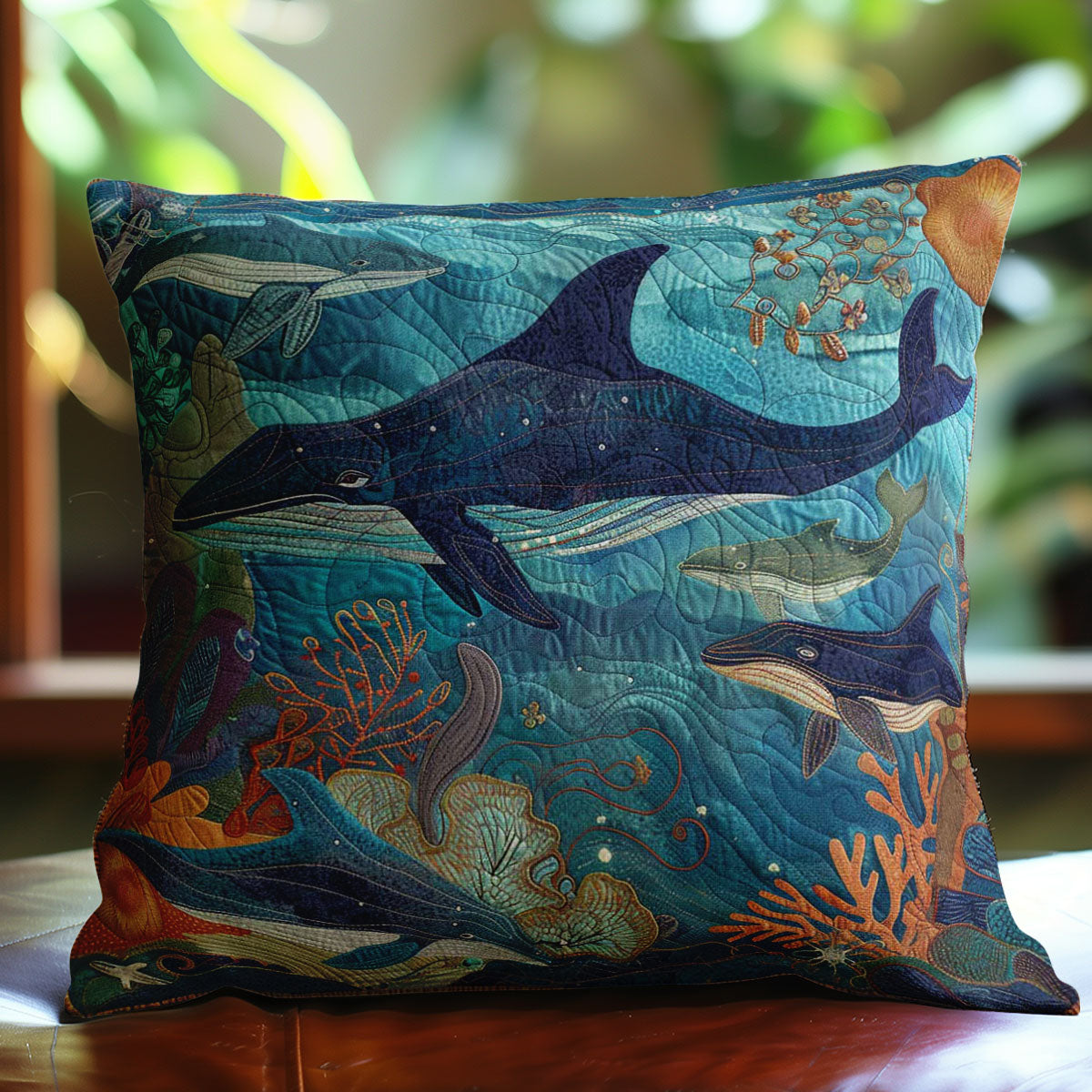 Whales' Retreat WN1408005CL Quilt