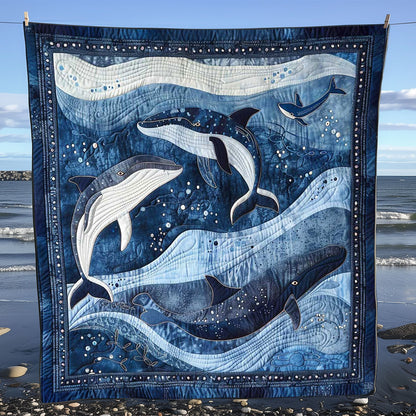 Whales' Serenity WN1408009CL Quilt