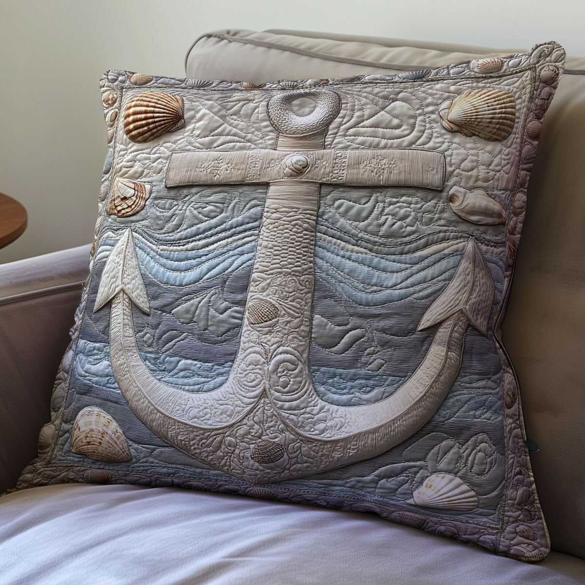 White Anchor WM0208160CL Quilt Pillow Case