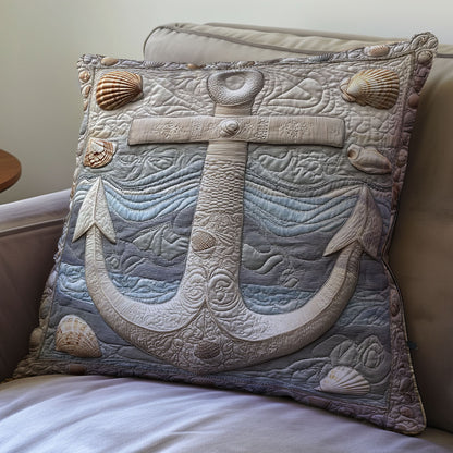 White Anchor WM0208160CL Quilt Pillow Case
