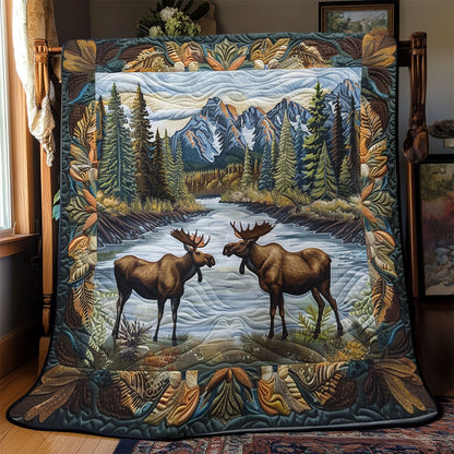 Wilderness Moose SR2208017CL Quilt