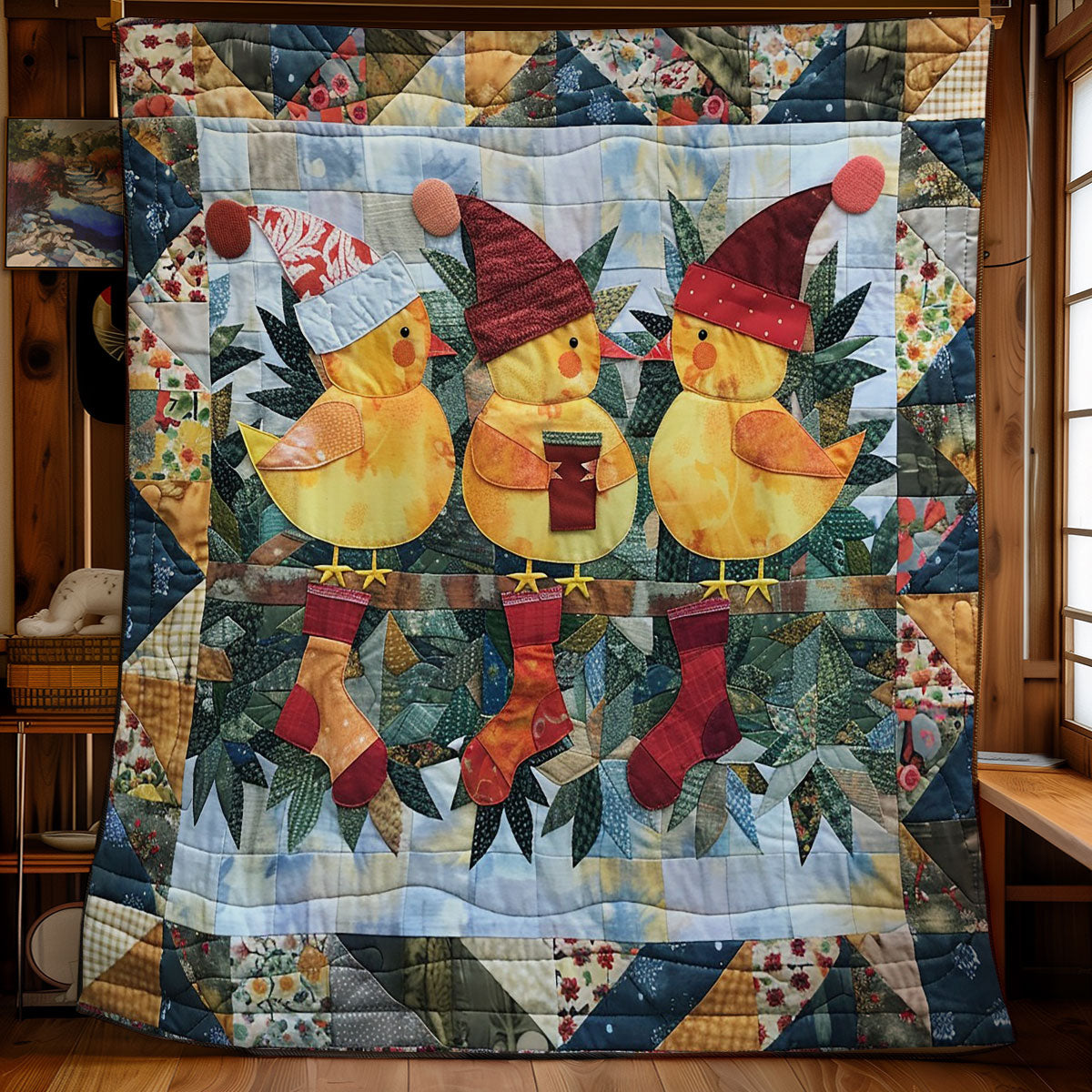 Winter Bird WM2808023CL Quilt