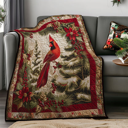 Winter Cardinal SR1408012CL Quilt