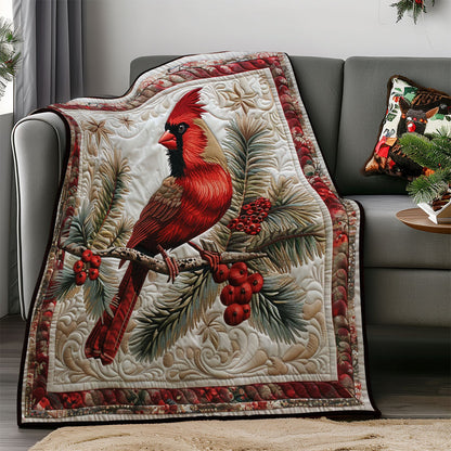 Winter Cardinal SR1408013CL Quilt