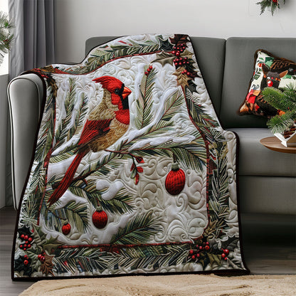 Winter Cardinal SR1408014CL Quilt