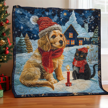 Winter Cat And Dog SR2008023CL Quilt