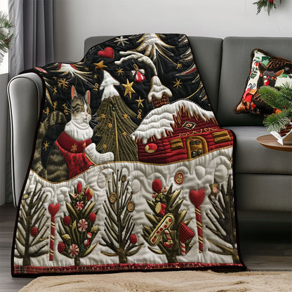 Winter Cat SR1308008CL Quilt