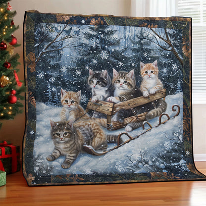 Winter Cat SR1908037CL Quilt